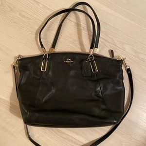 Black Coach Tote Bag